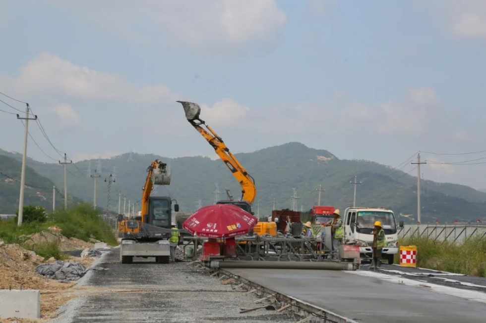 長樂營濱路部分路段計劃9月底實現通車