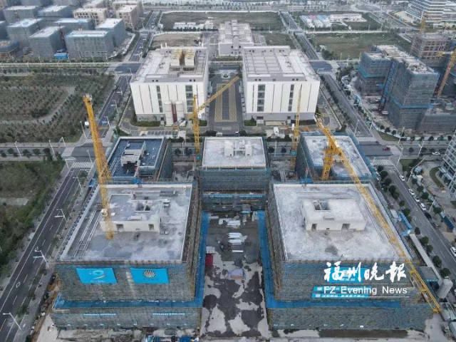 中國東南大數據產業園研發樓六期明年6月竣工