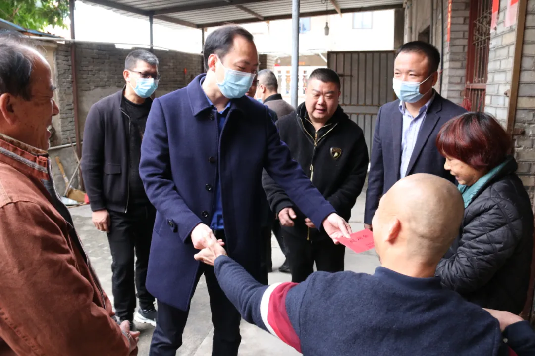 區領導開展春節期間走訪慰問活動和安全生產檢查