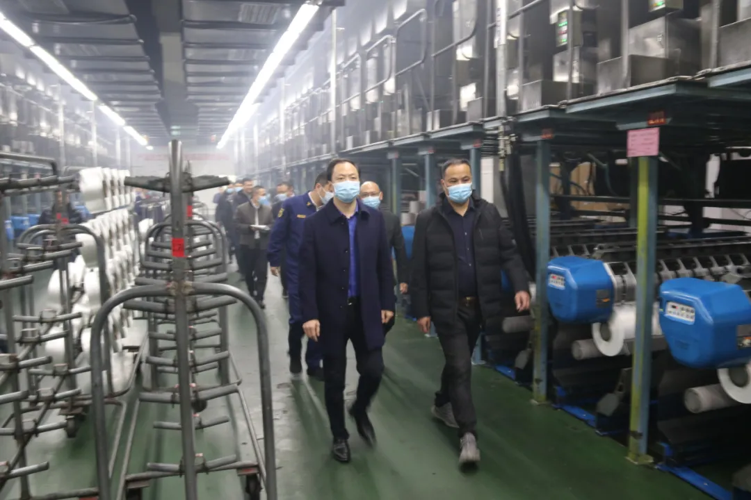 區領導開展春節期間走訪慰問活動和安全生產檢查