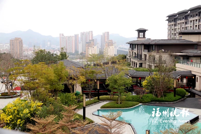 長(zhǎng)樂一社區(qū)康養(yǎng)項(xiàng)目投用 可容納1000多戶居住