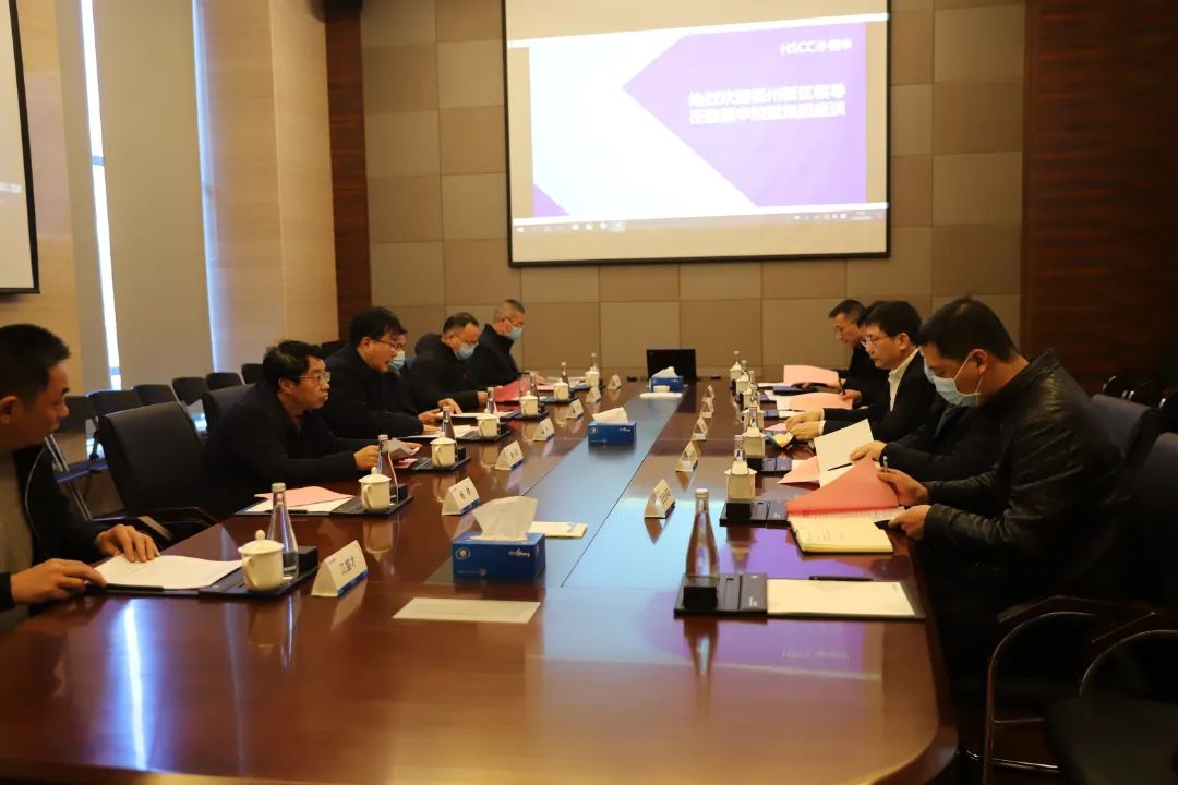 林飛帶隊走訪新區(qū)企業(yè)推動項目建設