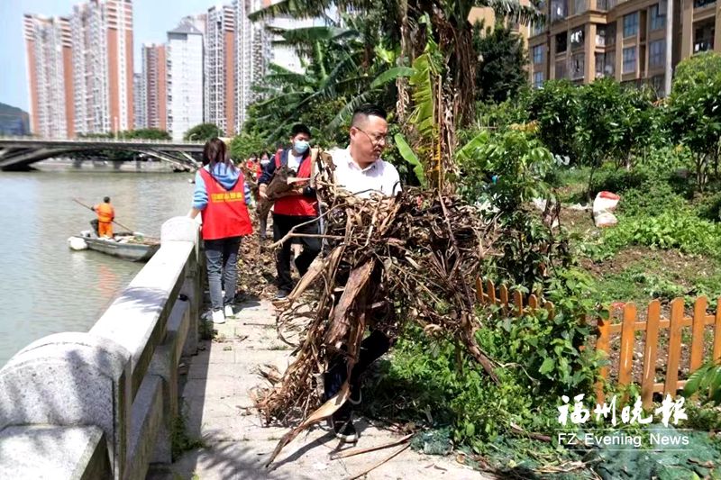 長樂吳航街道內(nèi)河治理顯成效