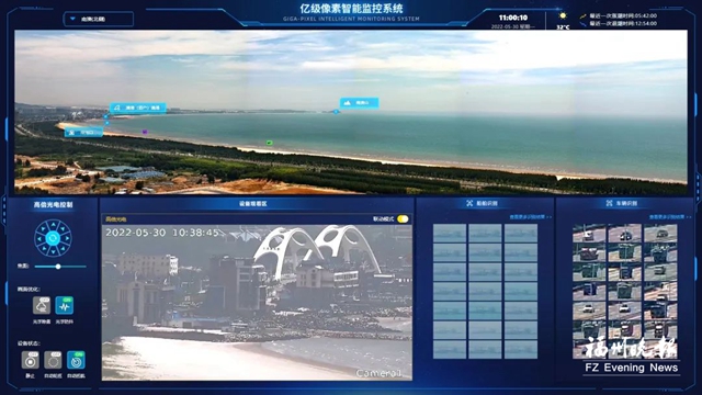 濱海新城升級億級像素智能視頻系統