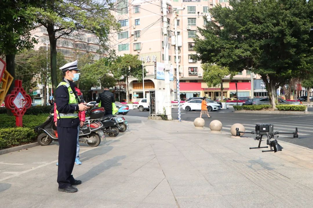 前方高能！長樂開啟“空中巡邏” 交通違法“秒取證”……
