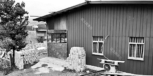 長樂江田鎮(zhèn)拆除一處占用耕地違建　