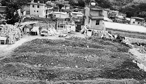 長樂江田鎮(zhèn)拆除一處占用耕地違建　